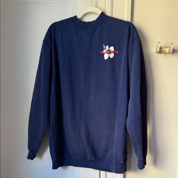 Trader Joe'S Other - Trader Joes Blue Sweatshirt Sweater